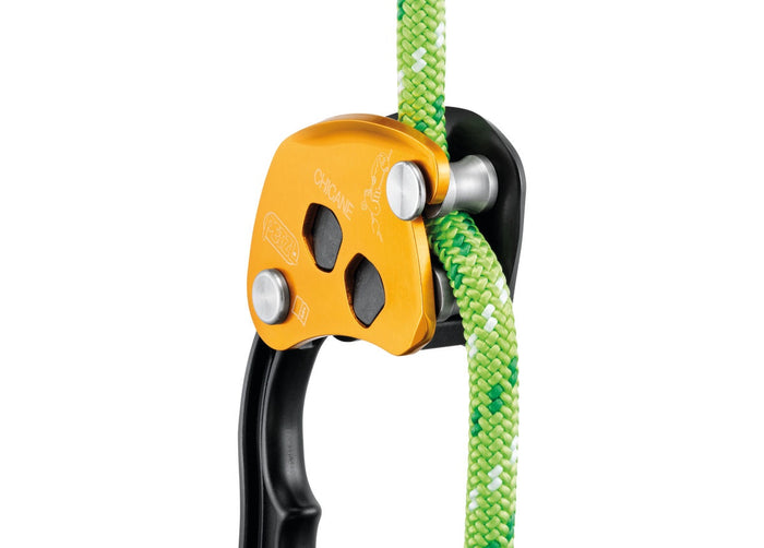 PETZL CHICANE Auxiliary brake for mechanical Prusik on single ropes, for tree care