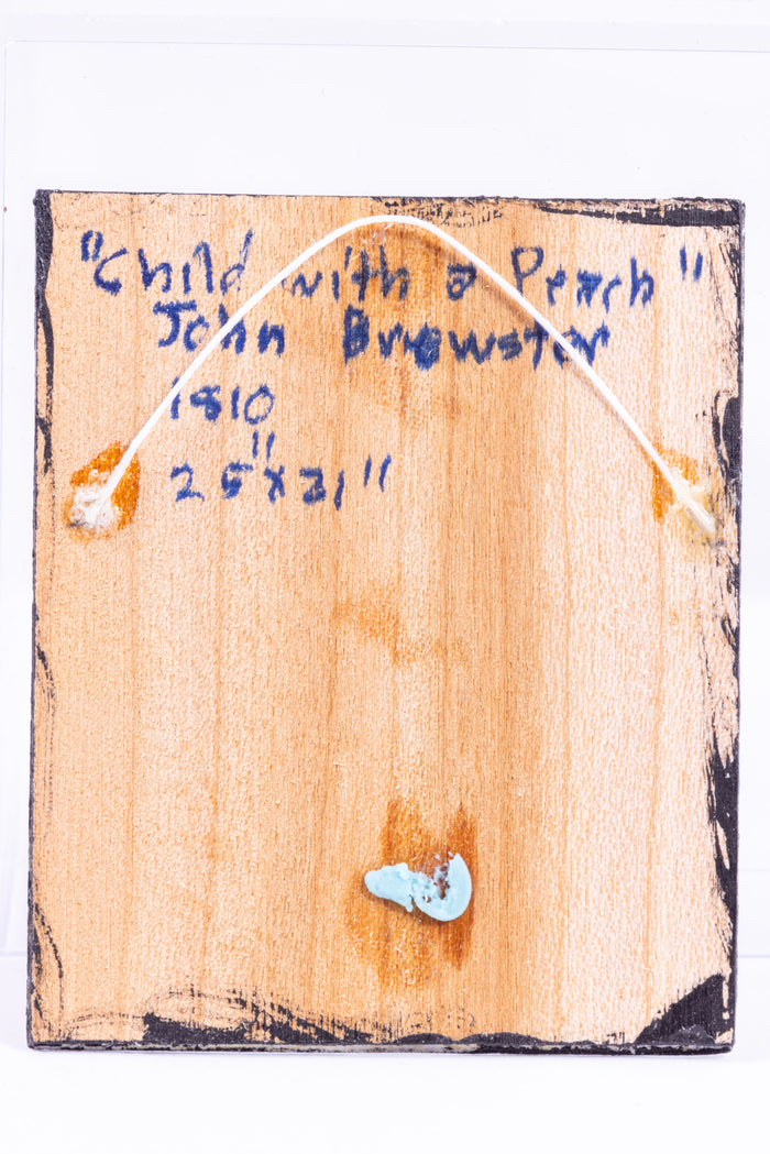 Picture of "Girl With A Peach" by John Brewster (Dutch Colonial Parlor)