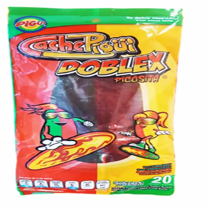 Wholesale Pigui Slaps Doblex Picosita 10ct - Spicy, tangy, and fun.