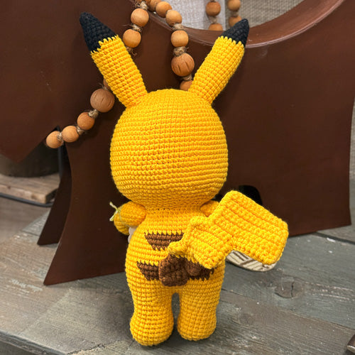 Pikachu Crocheted Doll