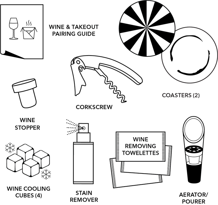 Pinch Provisions - Uncork & Unwind Wine Night Kit