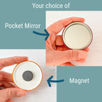 Pleasant Words are a Honeycomb Christian Pocket Mirror or Magnet