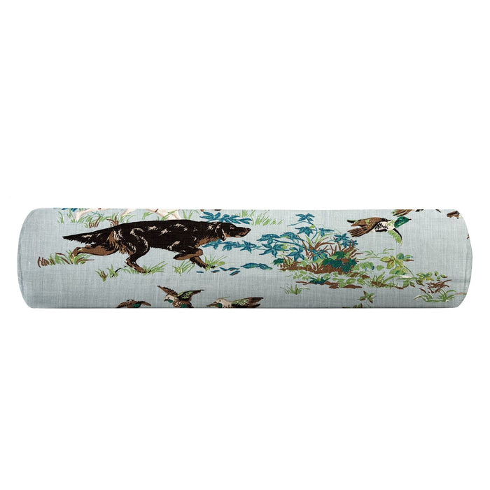 Pointers in Blue Sky by Schumacher Bolster Cover