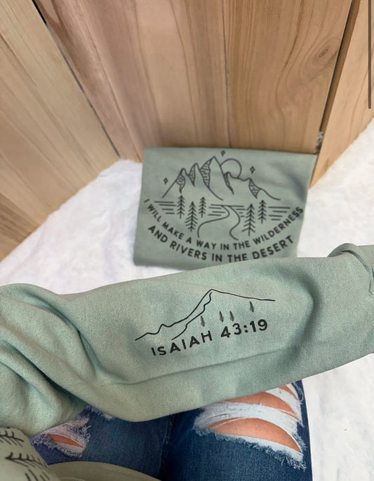 PREORDER: Isaiah 43:19 Sweatshirt