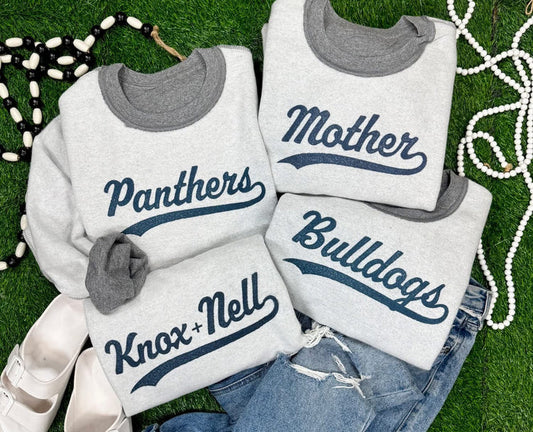 PREORDER: Varsity Inside Out Personalized Sweatshirt