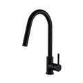 Prior Creek Lakeview Single Handle Pull-down Kitchen Faucet in Matte Black Kitchen Faucet Jiangmen Luxury Houseware Company Limited