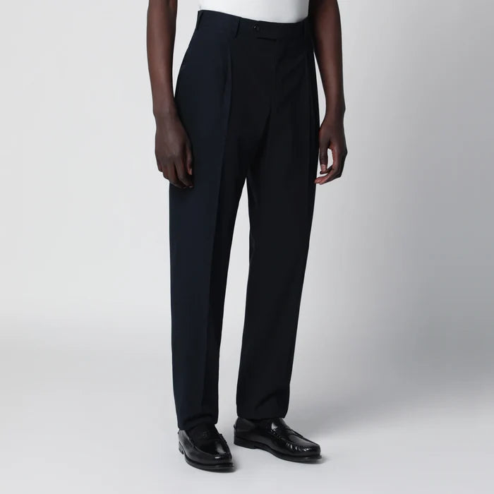 PT Torino - Blue cotton trousers Brand Apparel & Accessories > Clothing > Pants 46 IT