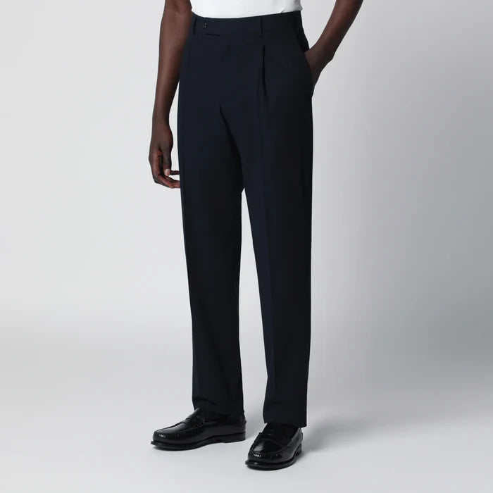 PT Torino - Blue cotton trousers Brand Apparel & Accessories > Clothing > Pants