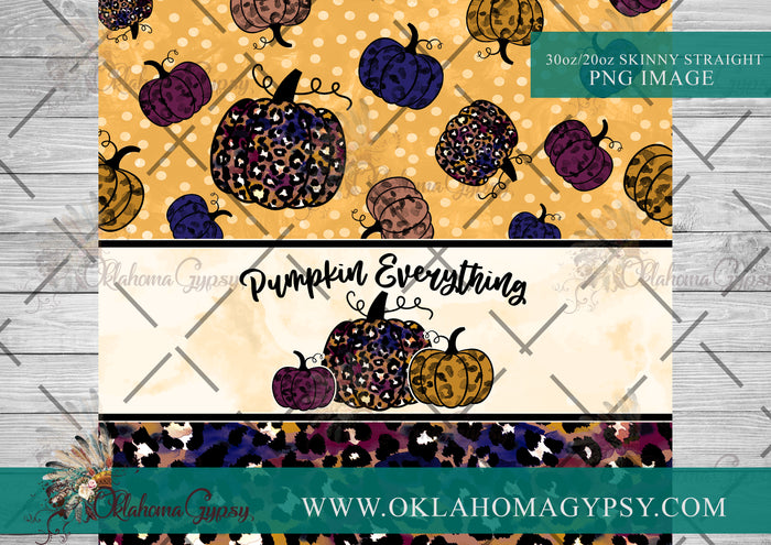 Pumpkin Everything Digital File Wraps