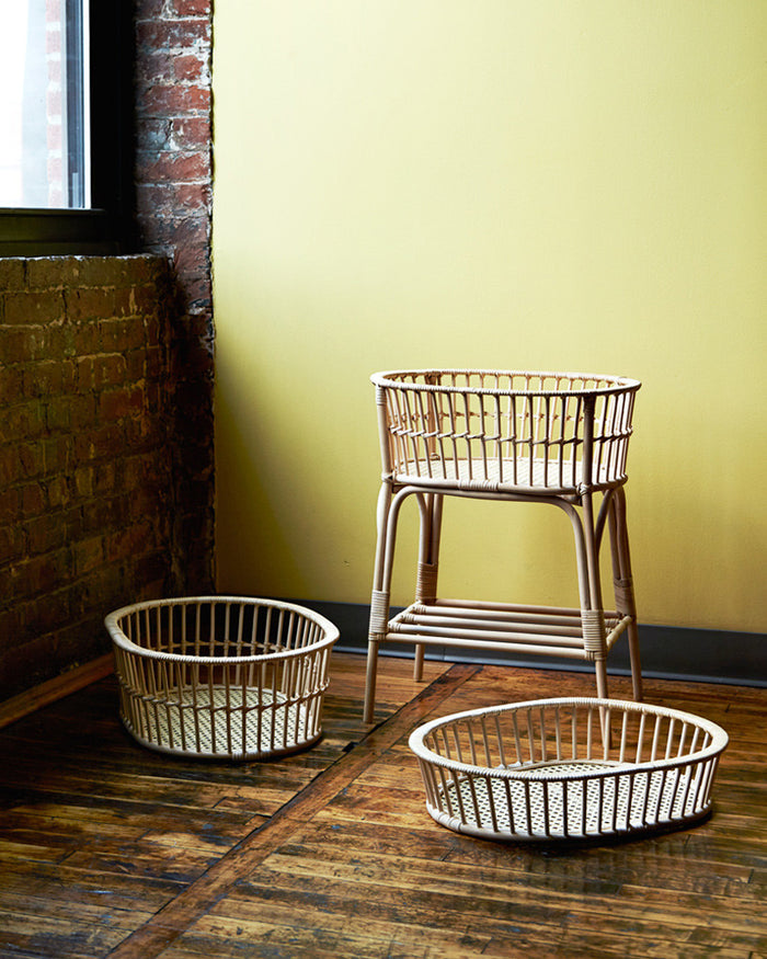 Rattan Basket - High