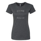 Recliner Response Team Women's Crew Neck Shirt in grey
