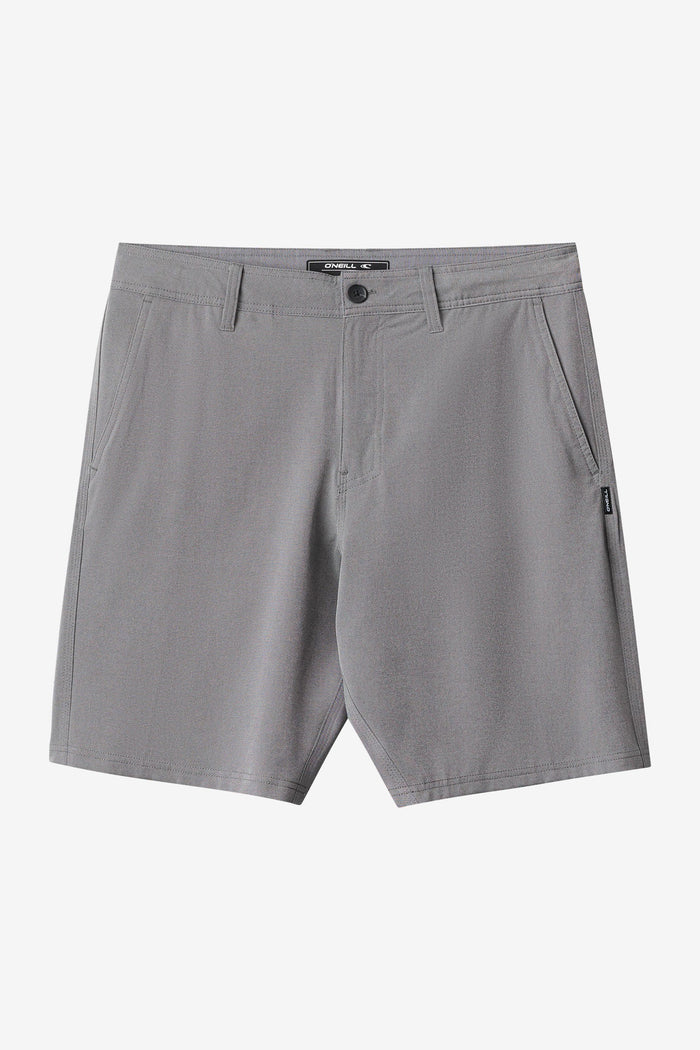 O’Neill Reserve Light Check 19 Hybrid Shorts front view
