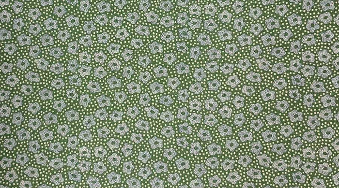 Rose Dots in Blue/Green by Jane Shelton Pillow Cover