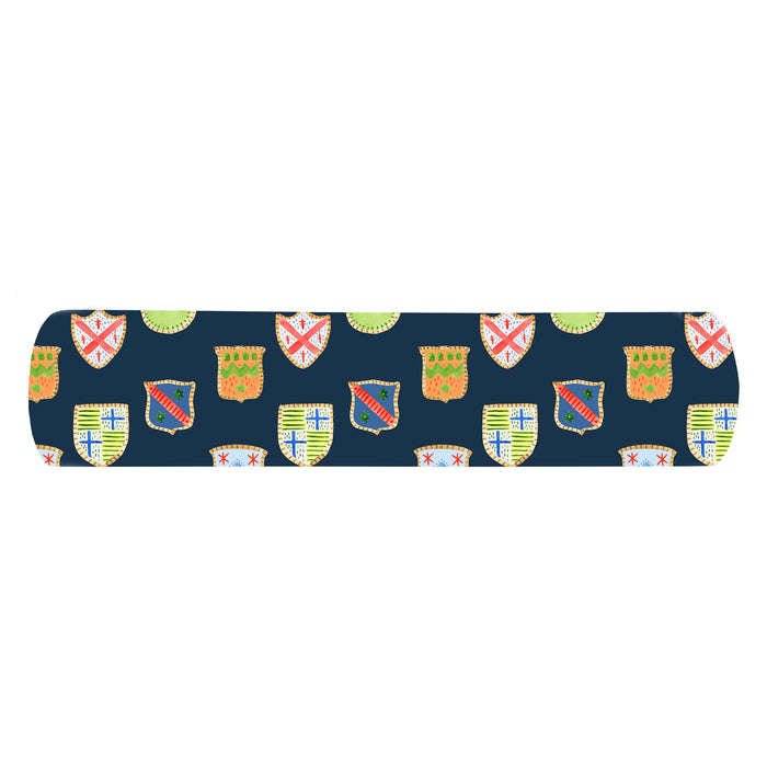 Ruffin in Navy by Camilla Moss for Wheaton Whaley Home Bolster