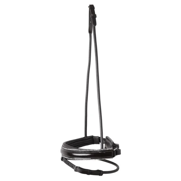 SD Designs Rolled Crystal Rock Noseband