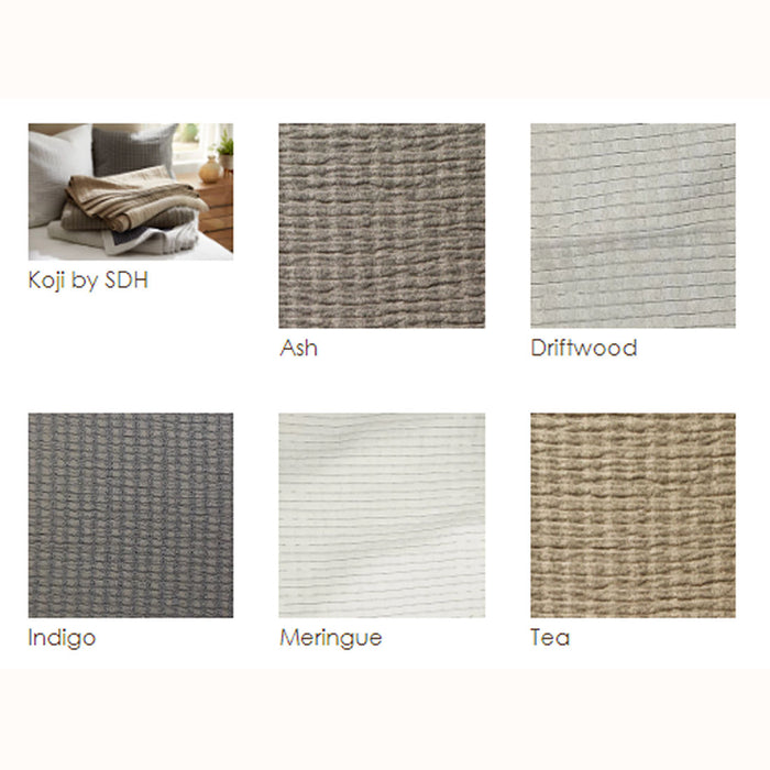 SDH Koji Luxury Bed Cover and Shams - Colors