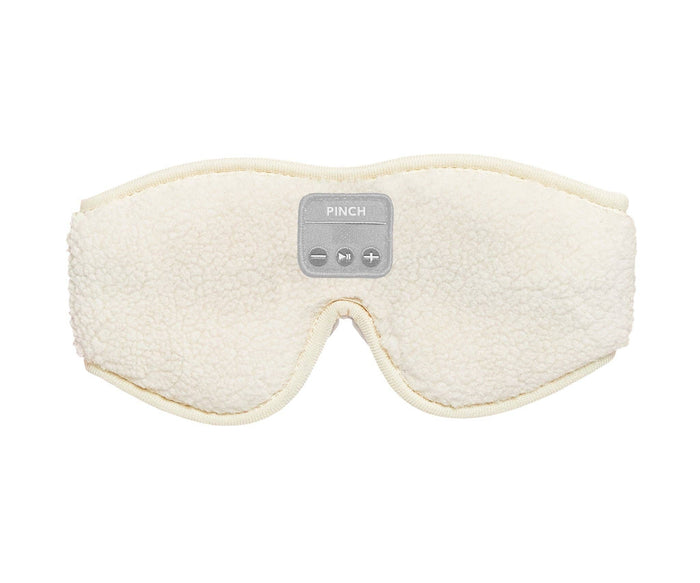 Sherpa Sleep Eye Mask with Built-In Wireless Headphones