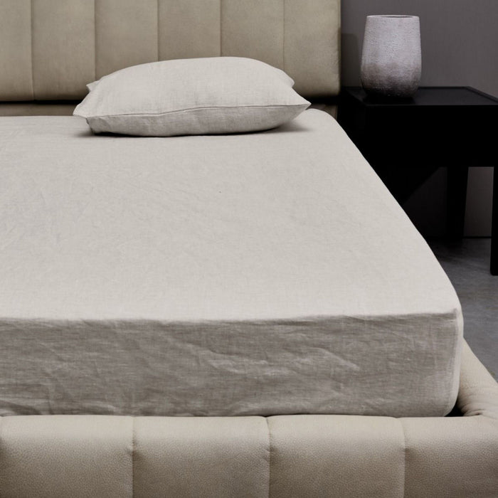 Signoria Donatella 100% Linen Bedding - Fitted Sheet