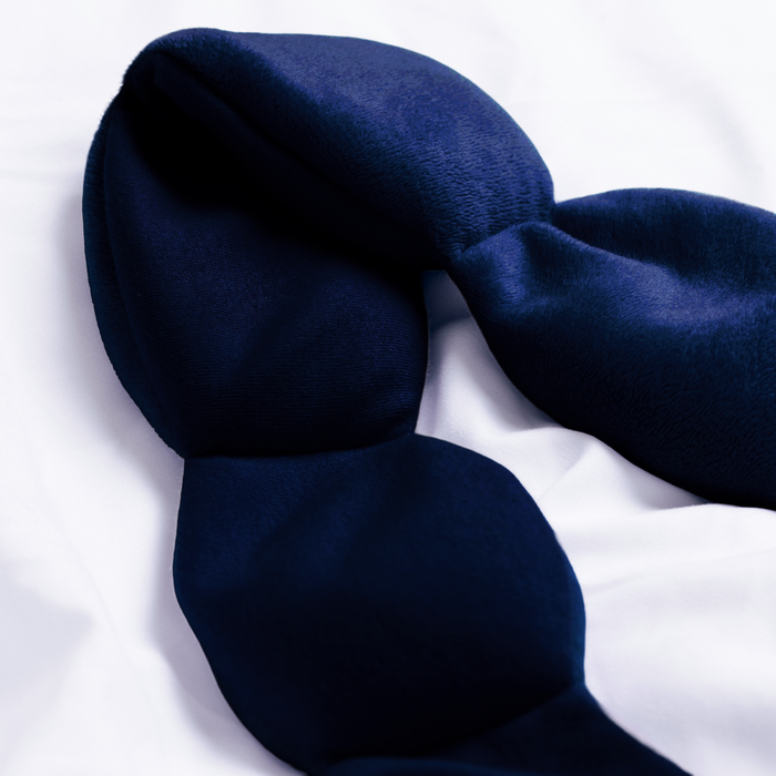Silk Weighted Sleep Mask-Midnight