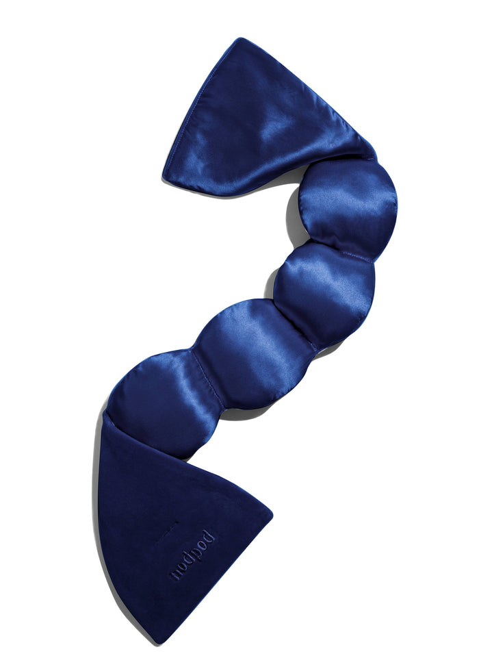 Silk Weighted Sleep Mask-Sapphire