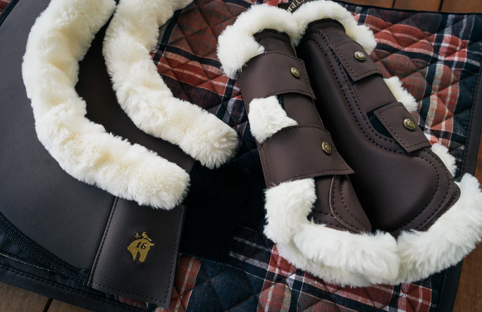 Sixteen Cypress Leatherette Bell Boots