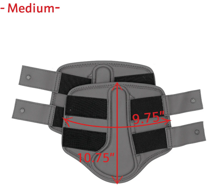 Sixteen Cypress Leatherette Splint Boots