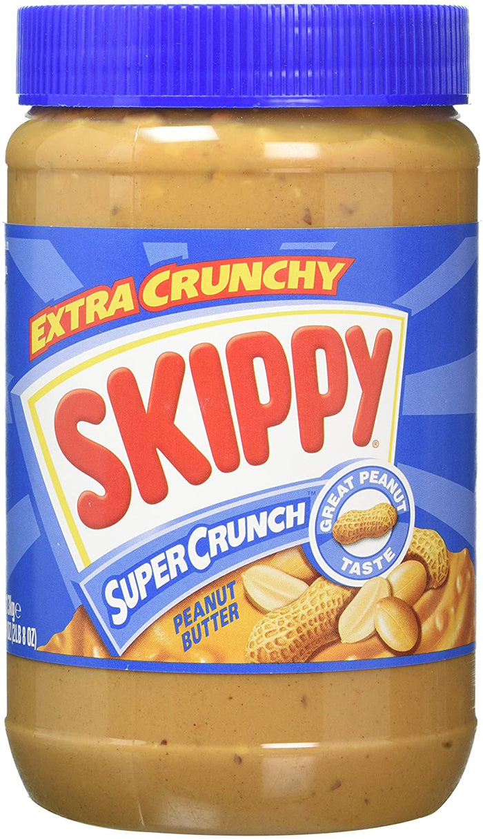 Skippy Super Crunch Peanut Butter- Great Peanut Taste 1.13 Kg (40 oz)