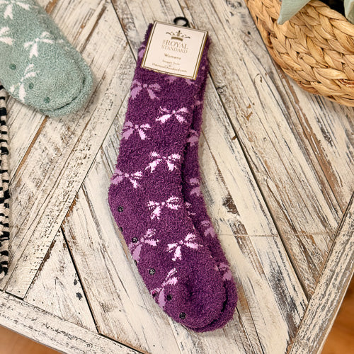 Snuggle Bow Socks