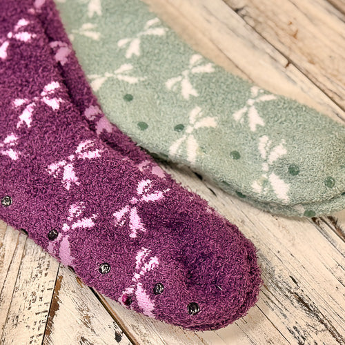 Snuggle Bow Socks