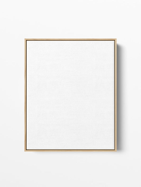 Solid Oak Floating Canvas Frame, 16x20 in | 41x51 cm