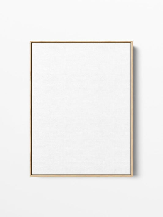 Solid Oak Floating Canvas Frame, 18x24 in | 46x61 cm