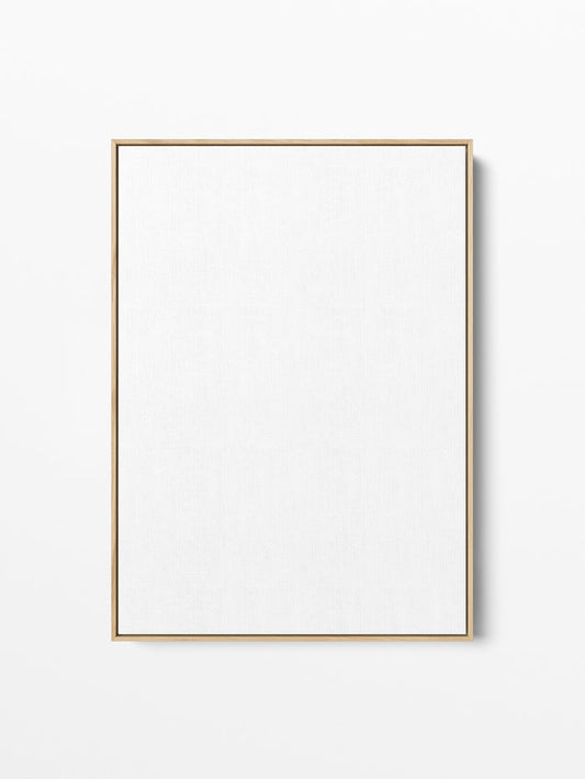 Solid Oak Floating Canvas Frame, 19¾x27½ in | 50x70 cm
