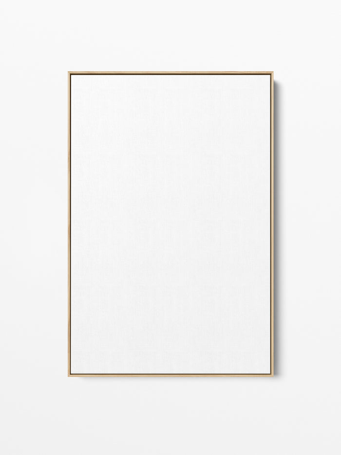 Solid Oak Floating Canvas Frame, 24x36 in | 61x91 cm