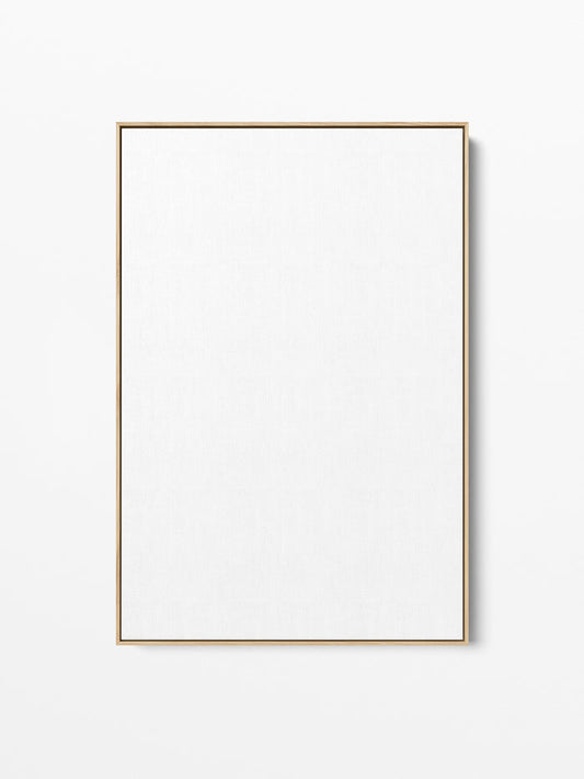Solid Oak Floating Canvas Frame, 24x36 in | 61x91 cm