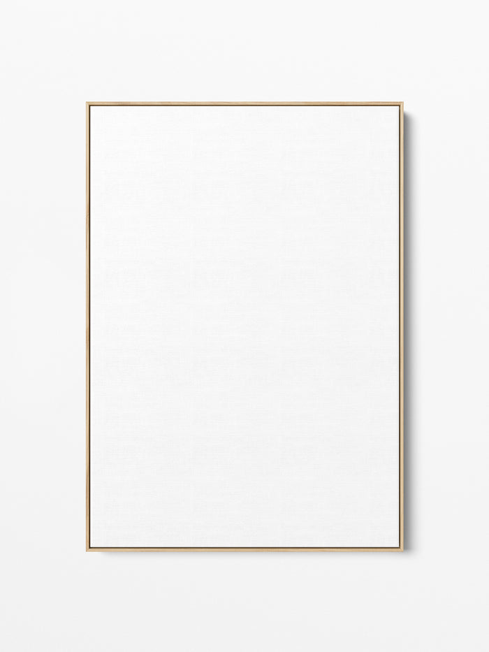 Solid Oak Floating Canvas Frame, 28x39 in | 70x100 cm