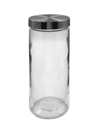 SS Twist Lid Glass Canisters