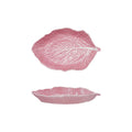 Stoneware Cabbage Shaped Platter, Pink