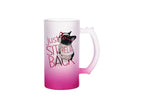 Sublimation 16oz Gradient Glass Beer Mug