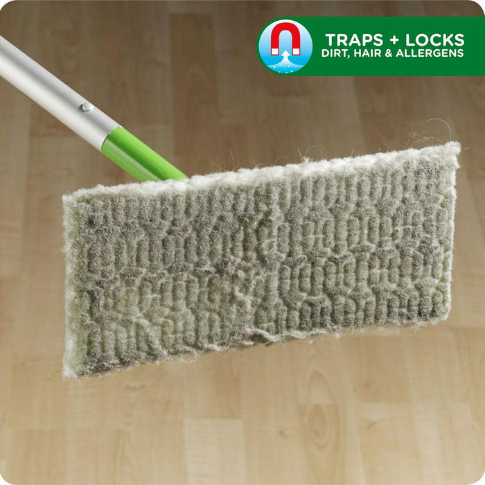 Swiffer Sweeper Dry + Wet Sweeping Kit - 1 Sweeper + 14 Dry Cloths + 6 Wet Cloths - Shoppers-kart.com