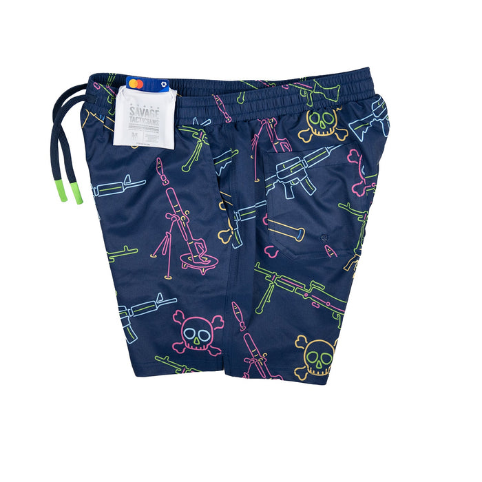 Swim Trunks - Neon Lights & Gun Fights