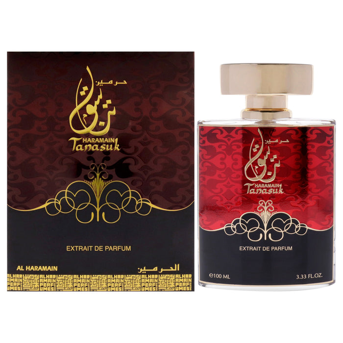 Tanasuk by Al Haramain for Unisex - 3.33 oz Extrait De Parfum Spray