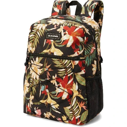 Dakine Tardy Slip Pack 25L backpack sunset bloom floral print.