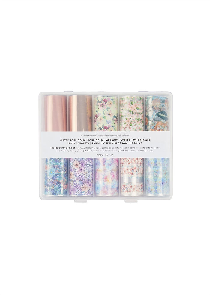 The GelBottle FoilX Floral Foil Collection