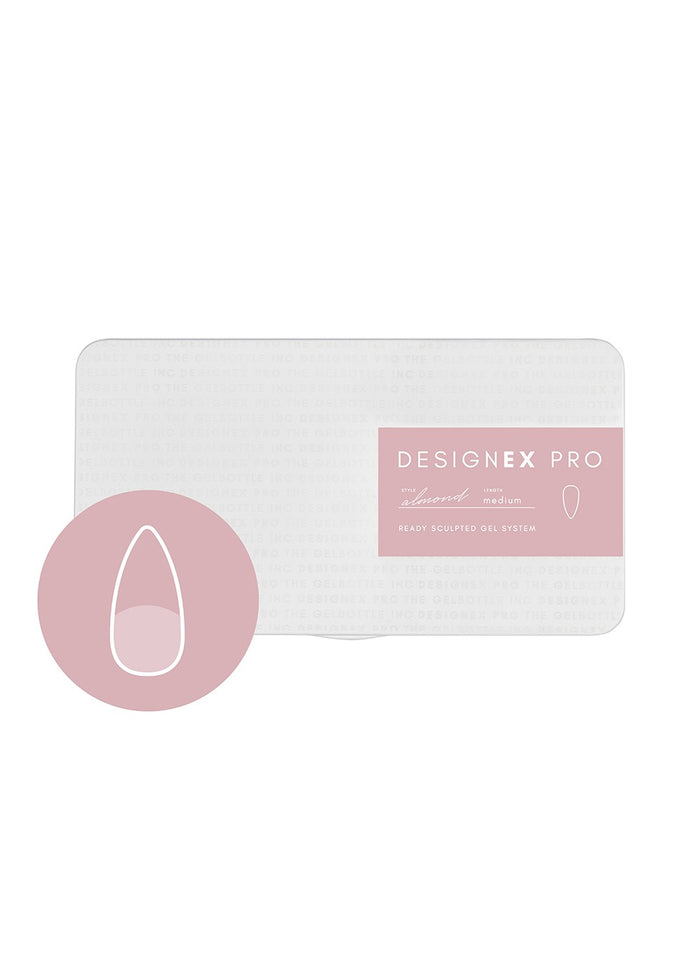 The GelBottle Medium Almond Tips DesignX Pro