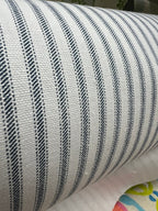 Ticking Stripe w/ Tape Stripes Bed Footer