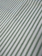 Ticking Stripe w/ Tape Stripes Bed Footer