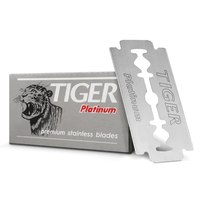 Tiger Platinum barberblader 5-pakning