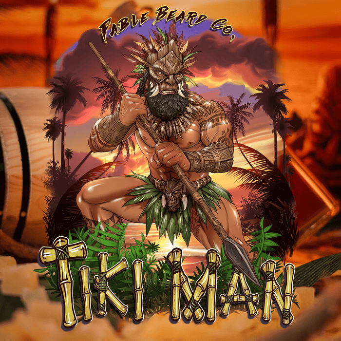 Tiki Man - Cologne - Juicy Pineapple, Jungle Woods, Spiced Rum
