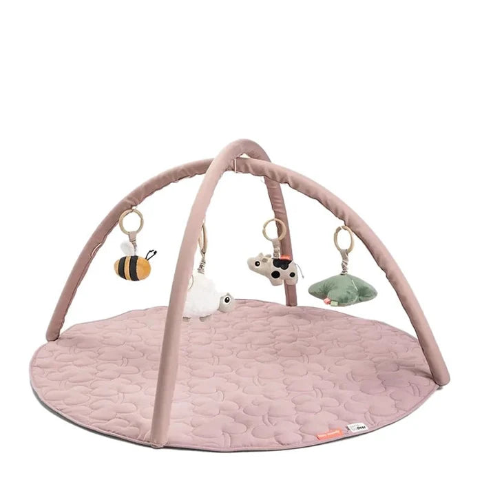 Tiny Farm Activity Play Mat with Arches - Powder