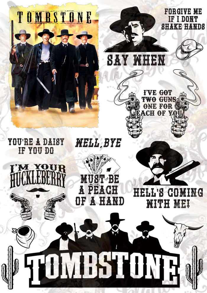 Tombstone Inspired Digital File
